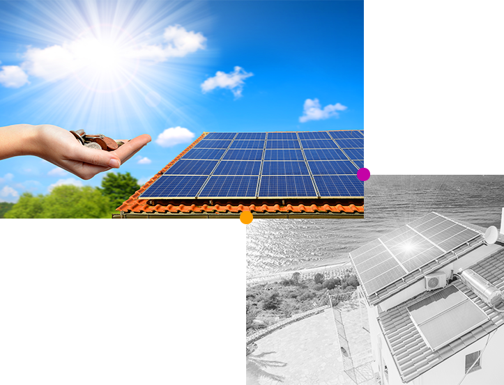 What is the purpose of a photovoltaic panel